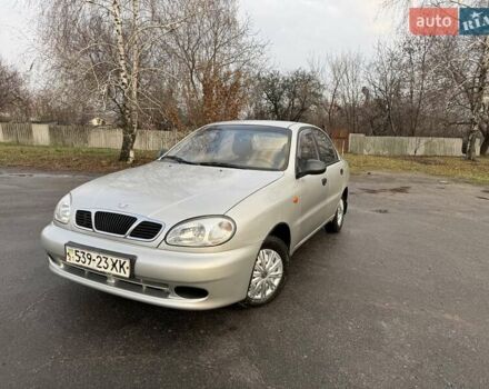 Сірий Деу Ланос, об'ємом двигуна 1.35 л та пробігом 116 тис. км за 1950 $, фото 1 на Automoto.ua