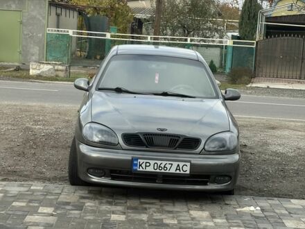 Серый Дэу Ланос, объемом двигателя 1.6 л и пробегом 221 тыс. км за 3550 $, фото 1 на Automoto.ua