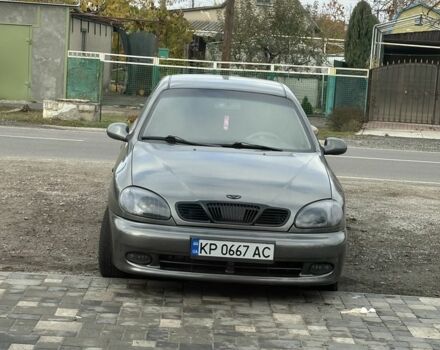 Сірий Деу Ланос, об'ємом двигуна 1.6 л та пробігом 221 тис. км за 3550 $, фото 1 на Automoto.ua