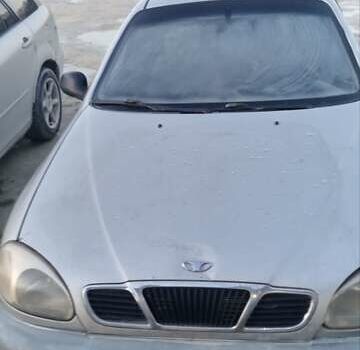 Серый Дэу Ланос, объемом двигателя 1.5 л и пробегом 300 тыс. км за 1000 $, фото 1 на Automoto.ua