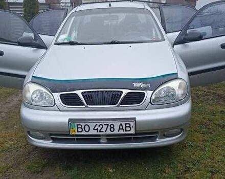 Серый Дэу Ланос, объемом двигателя 1.3 л и пробегом 204 тыс. км за 2000 $, фото 1 на Automoto.ua