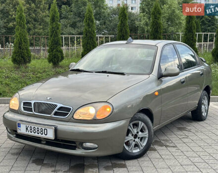 Сірий Деу Ланос, об'ємом двигуна 1.5 л та пробігом 200 тис. км за 1899 $, фото 1 на Automoto.ua
