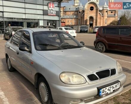 Серый Дэу Ланос, объемом двигателя 1.5 л и пробегом 230 тыс. км за 1950 $, фото 1 на Automoto.ua