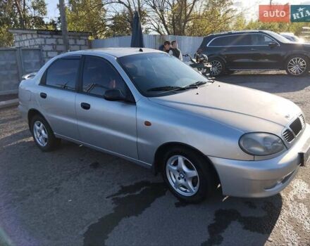 Серый Дэу Ланос, объемом двигателя 1.5 л и пробегом 350 тыс. км за 1550 $, фото 1 на Automoto.ua