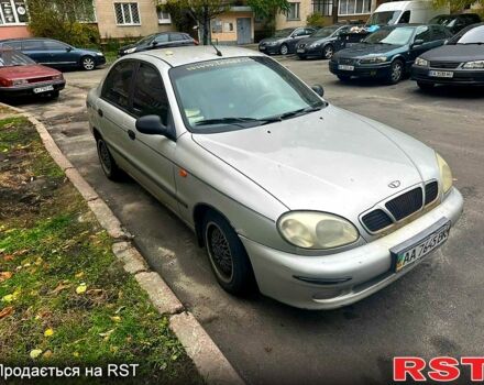 Серый Дэу Ланос, объемом двигателя 1.5 л и пробегом 238 тыс. км за 2200 $, фото 1 на Automoto.ua