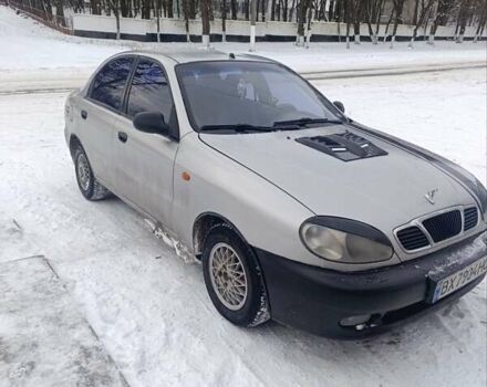 Сірий Деу Ланос, об'ємом двигуна 1.5 л та пробігом 450 тис. км за 1800 $, фото 1 на Automoto.ua