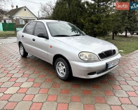 Серый Дэу Ланос, объемом двигателя 1.5 л и пробегом 215 тыс. км за 3000 $, фото 1 на Automoto.ua