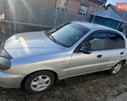 Серый Дэу Ланос, объемом двигателя 1.6 л и пробегом 247 тыс. км за 3000 $, фото 1 на Automoto.ua