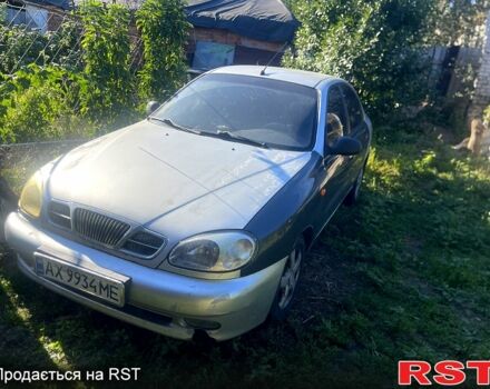 Сірий Деу Ланос, об'ємом двигуна 1.3 л та пробігом 170 тис. км за 1300 $, фото 1 на Automoto.ua