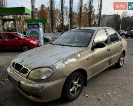 Серый Дэу Ланос, объемом двигателя 1.5 л и пробегом 200 тыс. км за 1350 $, фото 1 на Automoto.ua