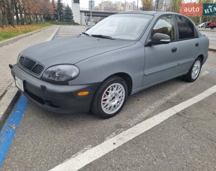 Серый Дэу Ланос, объемом двигателя 1.6 л и пробегом 277 тыс. км за 3400 $, фото 1 на Automoto.ua