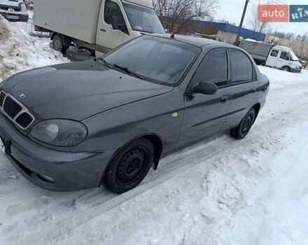 Серый Дэу Ланос, объемом двигателя 1.5 л и пробегом 220 тыс. км за 1250 $, фото 1 на Automoto.ua