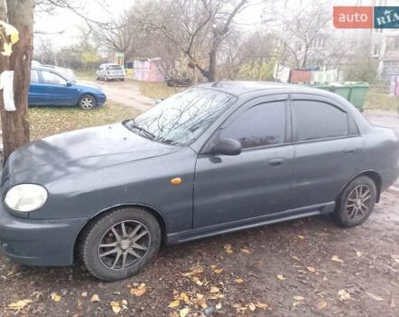 Серый Дэу Ланос, объемом двигателя 1.5 л и пробегом 207 тыс. км за 2000 $, фото 1 на Automoto.ua