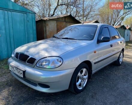 Серый Дэу Ланос, объемом двигателя 1.5 л и пробегом 100 тыс. км за 2200 $, фото 1 на Automoto.ua