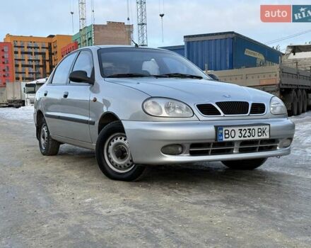 Серый Дэу Ланос, объемом двигателя 1.5 л и пробегом 191 тыс. км за 2099 $, фото 1 на Automoto.ua