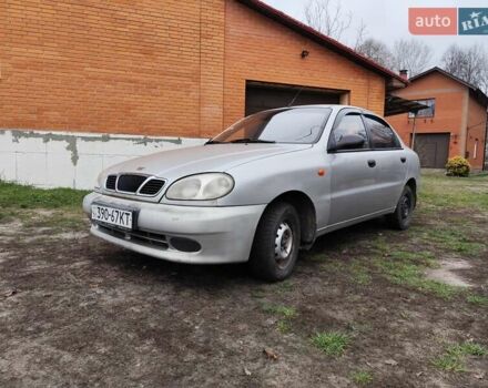 Серый Дэу Ланос, объемом двигателя 1.5 л и пробегом 298 тыс. км за 1850 $, фото 1 на Automoto.ua