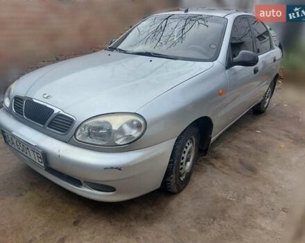 Серый Дэу Ланос, объемом двигателя 1.5 л и пробегом 159 тыс. км за 1490 $, фото 1 на Automoto.ua