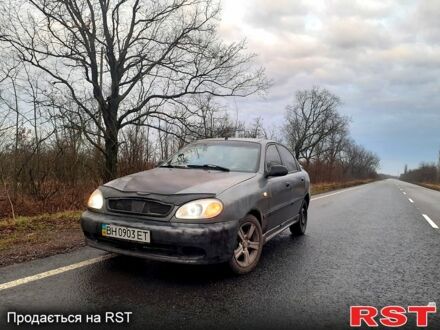 Сірий Деу Ланос, об'ємом двигуна 1.5 л та пробігом 200 тис. км за 1350 $, фото 1 на Automoto.ua