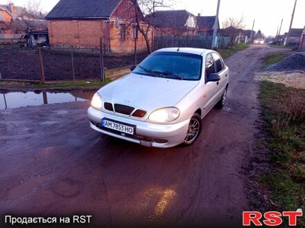 Серый Дэу Ланос, объемом двигателя 1.6 л и пробегом 200 тыс. км за 1500 $, фото 1 на Automoto.ua