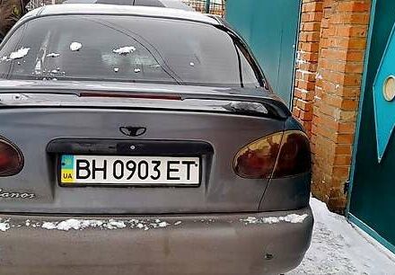 Сірий Деу Ланос, об'ємом двигуна 1.5 л та пробігом 200 тис. км за 1000 $, фото 1 на Automoto.ua