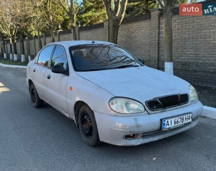 Серый Дэу Ланос, объемом двигателя 1.5 л и пробегом 359 тыс. км за 1100 $, фото 1 на Automoto.ua