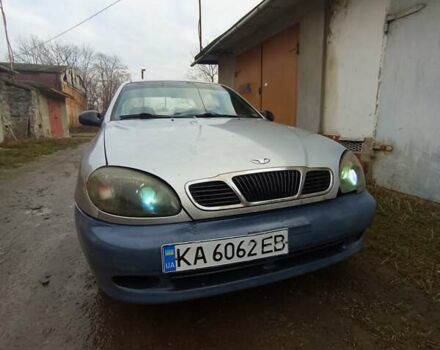 Серый Дэу Ланос, объемом двигателя 1.5 л и пробегом 196 тыс. км за 1000 $, фото 1 на Automoto.ua