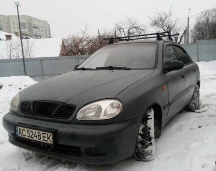 Сірий Деу Ланос, об'ємом двигуна 1.5 л та пробігом 185 тис. км за 2000 $, фото 1 на Automoto.ua