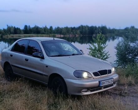 Серый Дэу Ланос, объемом двигателя 1.5 л и пробегом 140 тыс. км за 2250 $, фото 1 на Automoto.ua