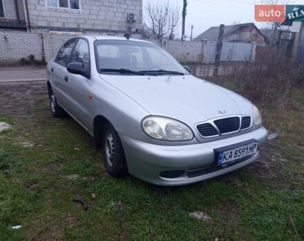 Серый Дэу Ланос, объемом двигателя 1.5 л и пробегом 144 тыс. км за 2350 $, фото 1 на Automoto.ua