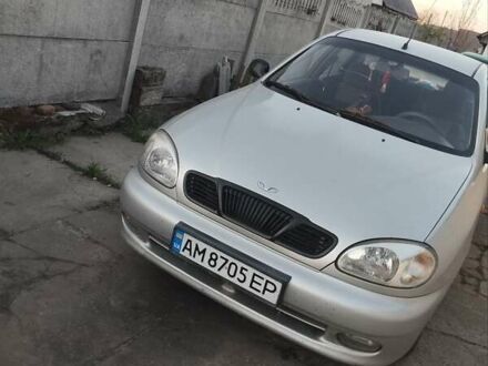 Серый Дэу Ланос, объемом двигателя 1.5 л и пробегом 195 тыс. км за 2600 $, фото 1 на Automoto.ua