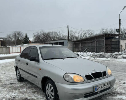 Серый Дэу Ланос, объемом двигателя 1.5 л и пробегом 200 тыс. км за 1600 $, фото 1 на Automoto.ua