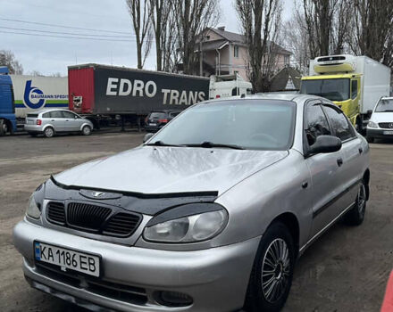 Серый Дэу Ланос, объемом двигателя 1.5 л и пробегом 250 тыс. км за 2300 $, фото 1 на Automoto.ua