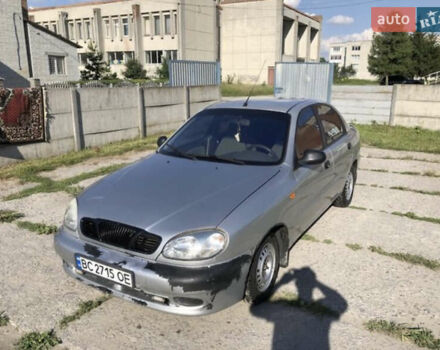 Серый Дэу Ланос, объемом двигателя 1.5 л и пробегом 212 тыс. км за 2450 $, фото 1 на Automoto.ua