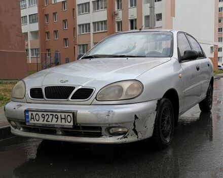 Серый Дэу Ланос, объемом двигателя 1.5 л и пробегом 258 тыс. км за 2000 $, фото 1 на Automoto.ua