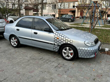 Серый Дэу Ланос, объемом двигателя 1.6 л и пробегом 176 тыс. км за 3100 $, фото 1 на Automoto.ua