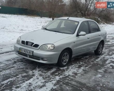 Серый Дэу Ланос, объемом двигателя 1.5 л и пробегом 280 тыс. км за 2500 $, фото 1 на Automoto.ua