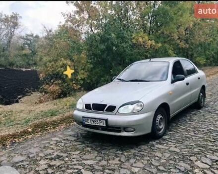 Серый Дэу Ланос, объемом двигателя 1.5 л и пробегом 163 тыс. км за 3150 $, фото 1 на Automoto.ua