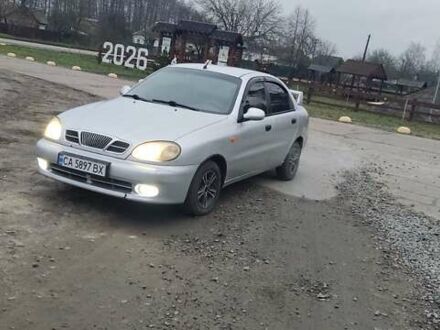 Серый Дэу Ланос, объемом двигателя 1.5 л и пробегом 262 тыс. км за 1750 $, фото 1 на Automoto.ua