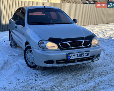 Сірий Деу Ланос, об'ємом двигуна 1.5 л та пробігом 230 тис. км за 1550 $, фото 1 на Automoto.ua