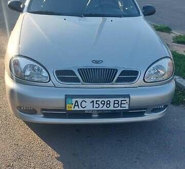 Серый Дэу Ланос, объемом двигателя 1.5 л и пробегом 154 тыс. км за 2400 $, фото 1 на Automoto.ua