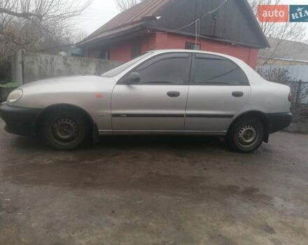 Серый Дэу Ланос, объемом двигателя 1.5 л и пробегом 317 тыс. км за 1950 $, фото 1 на Automoto.ua