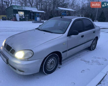 Сірий Деу Ланос, об'ємом двигуна 1.5 л та пробігом 376 тис. км за 1550 $, фото 1 на Automoto.ua