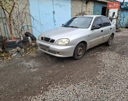 Серый Дэу Ланос, объемом двигателя 1.6 л и пробегом 337 тыс. км за 1100 $, фото 1 на Automoto.ua