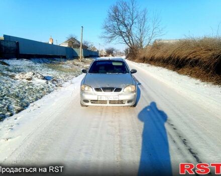 Серый Дэу Ланос, объемом двигателя 1.5 л и пробегом 158 тыс. км за 1350 $, фото 1 на Automoto.ua