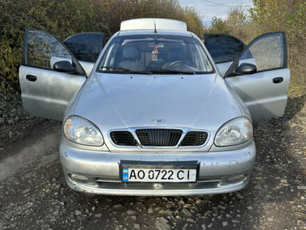 Серый Дэу Ланос, объемом двигателя 1.5 л и пробегом 225 тыс. км за 2000 $, фото 1 на Automoto.ua