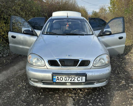 Серый Дэу Ланос, объемом двигателя 1.5 л и пробегом 225 тыс. км за 2000 $, фото 1 на Automoto.ua