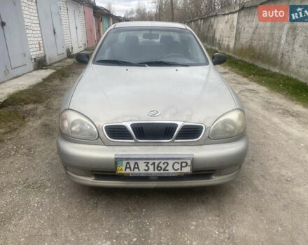 Серый Дэу Ланос, объемом двигателя 1.5 л и пробегом 200 тыс. км за 1500 $, фото 1 на Automoto.ua