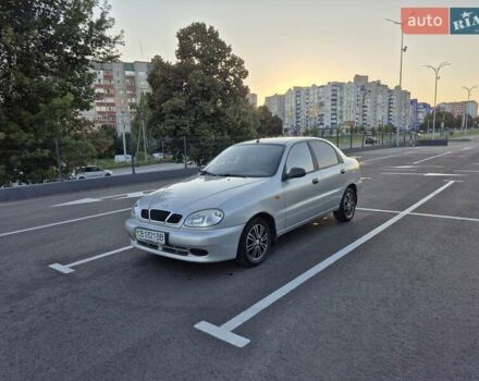 Серый Дэу Ланос, объемом двигателя 1.5 л и пробегом 147 тыс. км за 3000 $, фото 1 на Automoto.ua