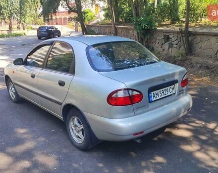 Серый Дэу Ланос, объемом двигателя 1.5 л и пробегом 130 тыс. км за 2950 $, фото 1 на Automoto.ua