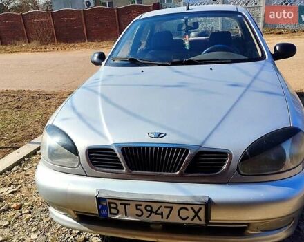 Серый Дэу Ланос, объемом двигателя 1.5 л и пробегом 320 тыс. км за 2450 $, фото 1 на Automoto.ua